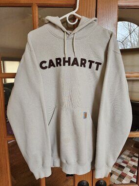 Carhartt Men's Long Sleeve Loose Fit Pullover Hoodie Size Large